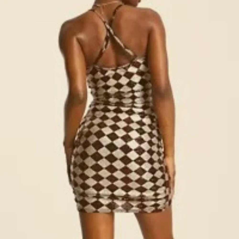 ASOS Ruched Cami Bodycon Mini Dress - Picture 3 of 11